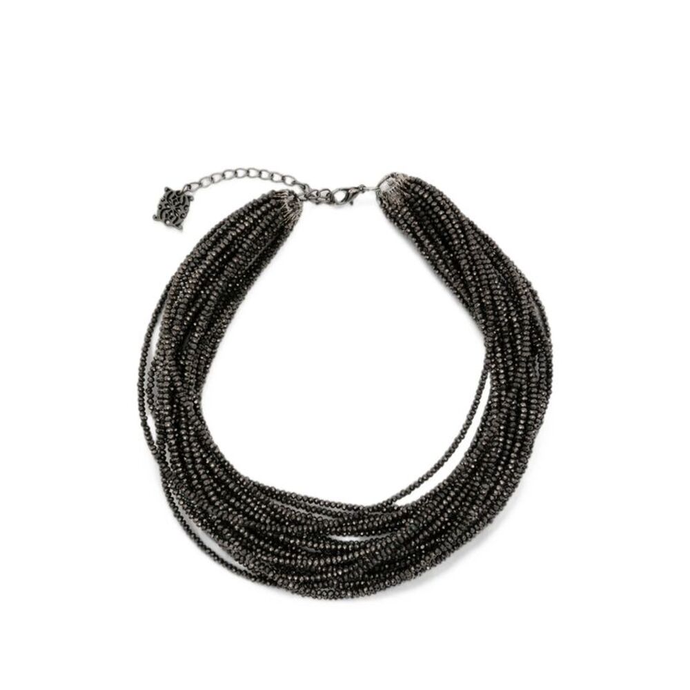 Panicale Black Necklaces Women